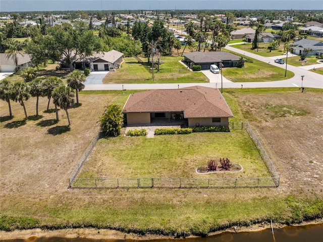 39 Bunker Pl, Rotonda West, FL 33947 - bird's eye view featuring a residential view and a water view