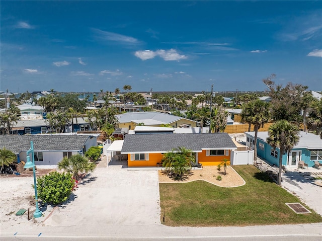 1245 Gulf Blvd, Englewood, FL 34223 - bird's eye view with a residential view