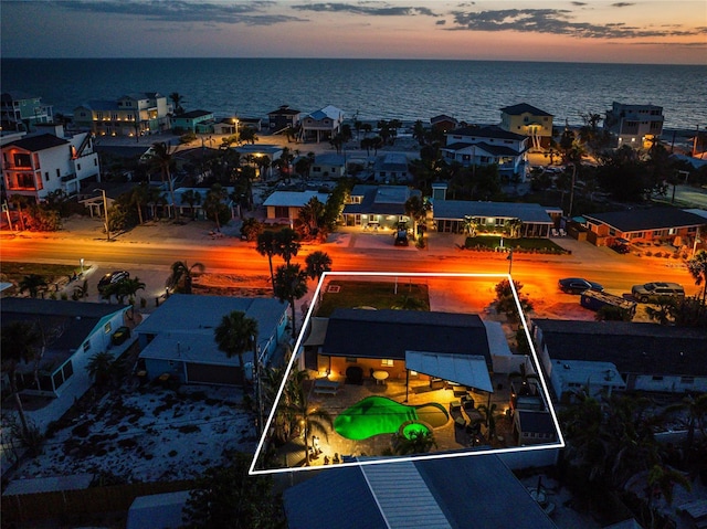 1245 Gulf Blvd, Englewood, FL 34223 - aerial view with a water view