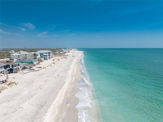 1245 Gulf Blvd, Englewood, FL 34223 - property view of water with a beach view