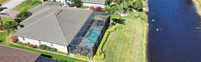 35 Medalist Rd, Rotonda West, FL 33947 - view from above of property featuring a nearby body of water