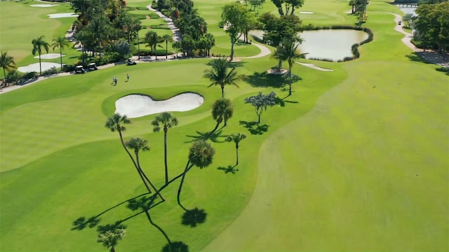 35 Medalist Rd, Rotonda West, FL 33947 - surrounding community featuring a water view and view of golf course