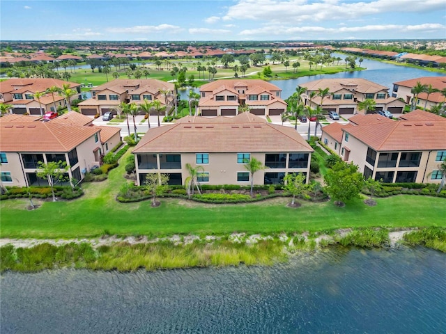 10805 Tarflower Dr Unit 101, Venice, FL 34293 - aerial view of residential area with a nearby body of water