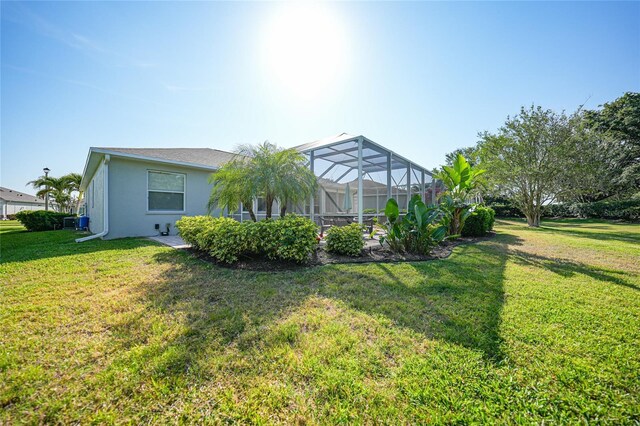 4004 Landor Ct, Venice, FL 34293 - view of yard with glass enclosure
