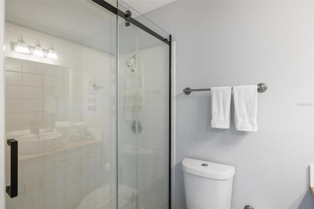 1531 Placida Rd Unit 201, Englewood, FL 34223 - bathroom with toilet and a stall shower