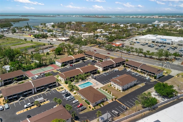 1531 Placida Rd Unit 201, Englewood, FL 34223 - drone / aerial view with a water view