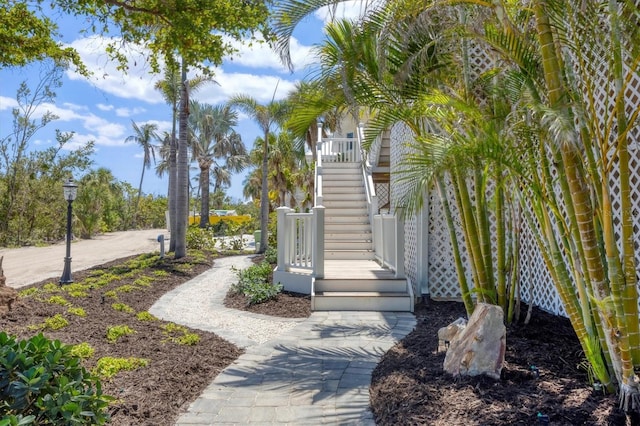 6890 Palm Island Dr, Placida, FL 33946 - view of property's community featuring stairway