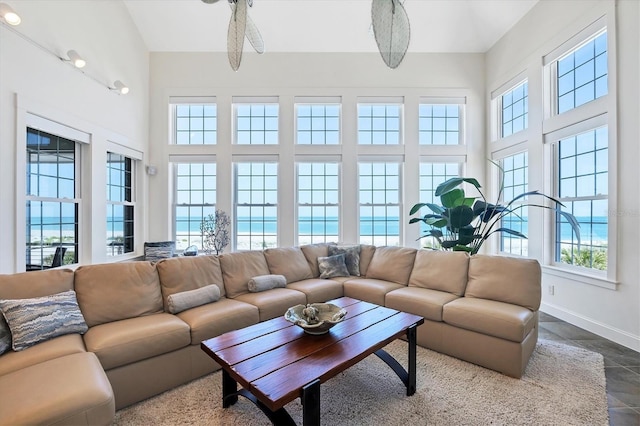 6890 Palm Island Dr, Placida, FL 33946 - sunroom with a wealth of natural light