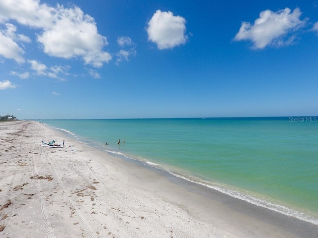 6890 Palm Island Dr, Placida, FL 33946 - property view of water featuring a view of the beach