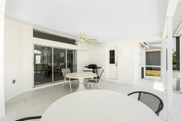 162 Fairway Rd, Rotonda West, FL 33947 - dining room featuring a ceiling fan