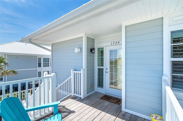 7548 Palm Island Dr S Unit 1724, Placida, FL 33946 - view of wooden terrace