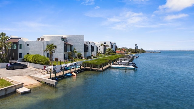2950 N Beach Rd Unit B324, Englewood, FL 34223 - dock area with a water view