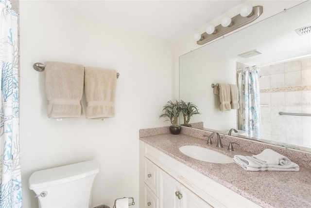 1531 Placida Rd Unit 4-103, Englewood, FL 34223 - full bathroom with toilet, vanity, and curtained shower