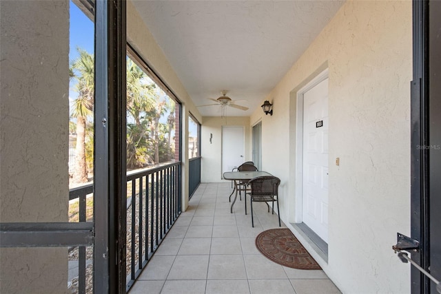1531 Placida Rd Unit 4-103, Englewood, FL 34223 - sunroom / solarium with a ceiling fan