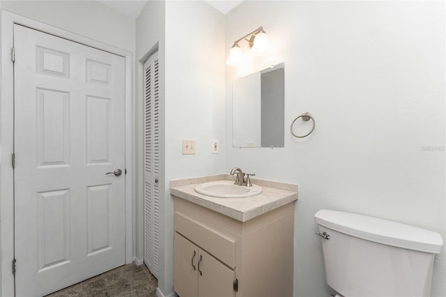6796 Gasparilla Pines Blvd Unit 63, Englewood, FL 34224 - half bath featuring vanity and toilet
