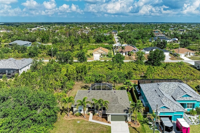 9211 Koma St, Port Charlotte, FL 33981 - drone / aerial view with a residential view