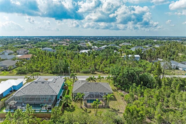 9211 Koma St, Port Charlotte, FL 33981 - aerial view featuring a residential view
