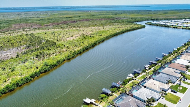 15176 Spanish Point Dr, Port Charlotte, FL 33981 - aerial view of a nearby body of water