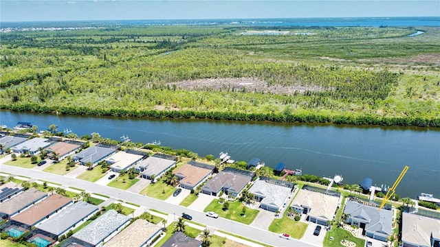 15176 Spanish Point Dr, Port Charlotte, FL 33981 - aerial overview of property's location featuring a large body of water and nearby suburban area
