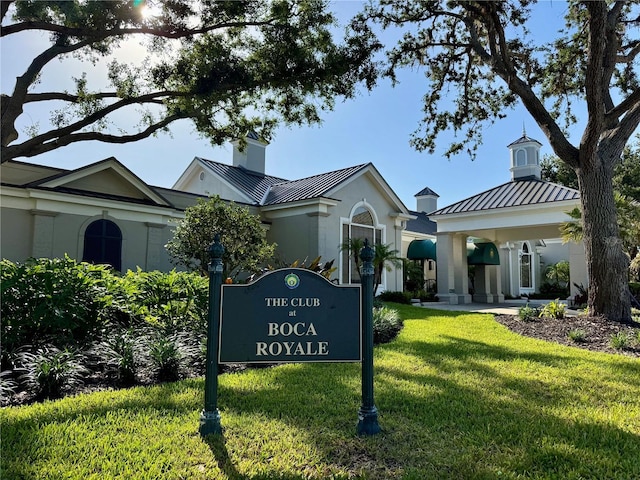 1 Curacao Cir Unit 44, Englewood, FL 34223 - community sign with a lawn