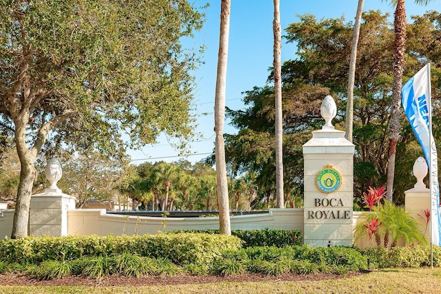 1 Curacao Cir Unit 44, Englewood, FL 34223 - community / neighborhood sign with fence