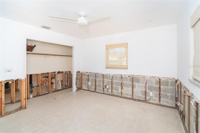 4093 Pelican Shores Cir, Englewood, FL 34223 - spare room featuring a ceiling fan