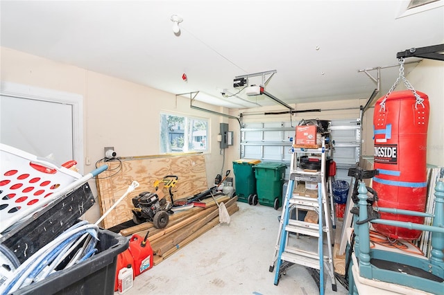 4093 Pelican Shores Cir, Englewood, FL 34223 - garage with a garage door opener