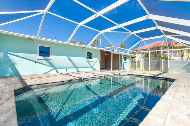 4093 Pelican Shores Cir, Englewood, FL 34223 - outdoor pool with a patio area and a lanai