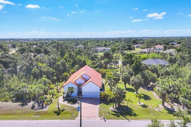 aerial view