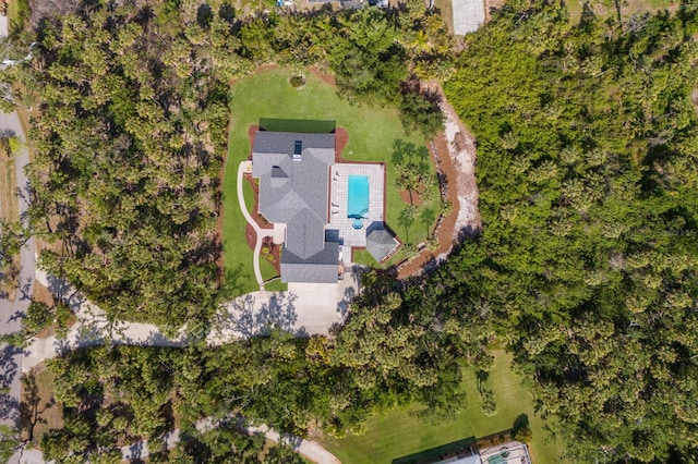 9144 Spring Valley Rd, Englewood, FL 34224 - aerial view of property and surrounding area featuring a pool