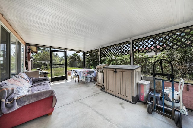 857 Palmetto St, Englewood, FL 34223 - view of sunroom