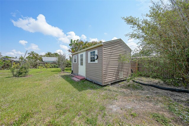 857 Palmetto St, Englewood, FL 34223 - view of outbuilding with an outdoor structure