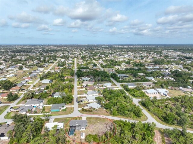 7180 Quarry St, Englewood, FL 34224 - aerial overview of property's location with nearby suburban area