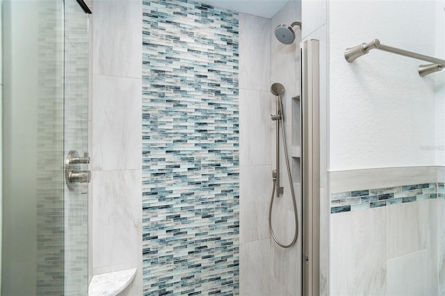 2700 N Beach Rd Unit A201, Englewood, FL 34223 - bathroom featuring a stall shower