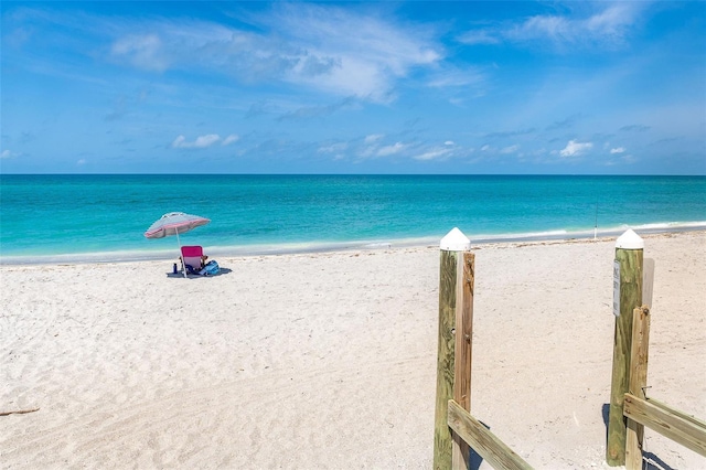2700 N Beach Rd Unit A201, Englewood, FL 34223 - water view with local beach