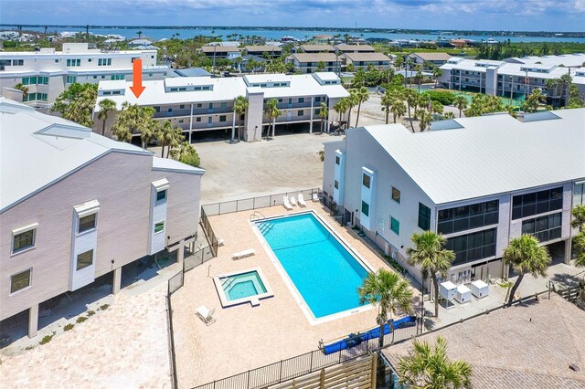 2700 N Beach Rd Unit A201, Englewood, FL 34223 - community pool featuring fence