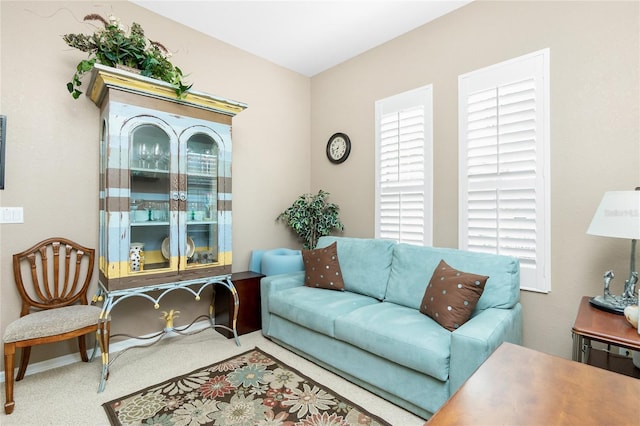 142 Savona Way N, Venice, FL 34275 - living room with healthy amount of natural light and carpet floors
