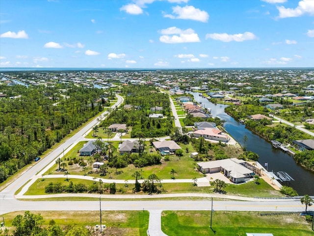 15044 San Domingo Blvd, Port Charlotte, FL 33981 - aerial view of residential area with a nearby body of water