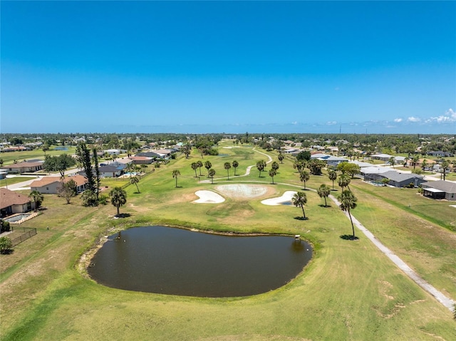 11 Oakland Hills Rd, Rotonda West, FL 33947 - aerial perspective of suburban area featuring a large body of water and a golf club