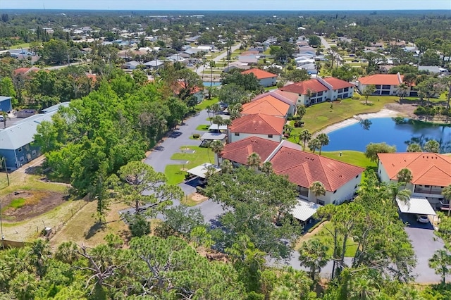 507 Pine Hollow Cir Unit 507, Englewood, FL 34223 - aerial view of residential area with a large body of water