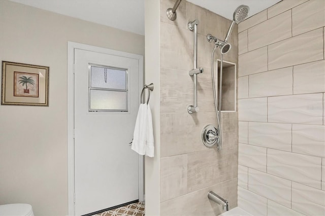bathroom featuring toilet