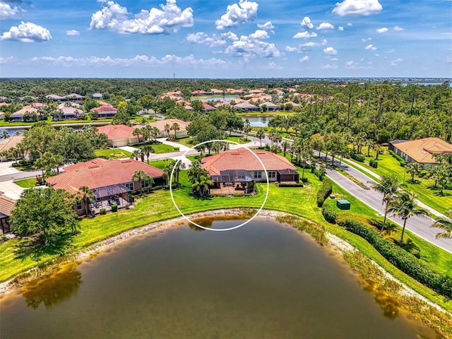 2692 Wax Myrtle Ct, Port Charlotte, FL 33953 - aerial view of residential area with a large body of water