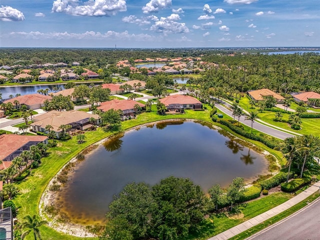 2692 Wax Myrtle Ct, Port Charlotte, FL 33953 - aerial perspective of suburban area featuring a large body of water
