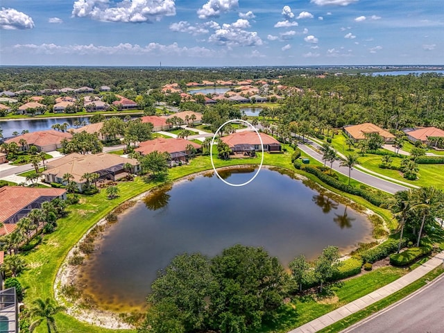 2692 Wax Myrtle Ct, Port Charlotte, FL 33953 - aerial view of residential area with a large body of water