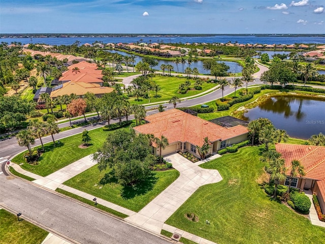 2692 Wax Myrtle Ct, Port Charlotte, FL 33953 - aerial view of residential area with a large body of water