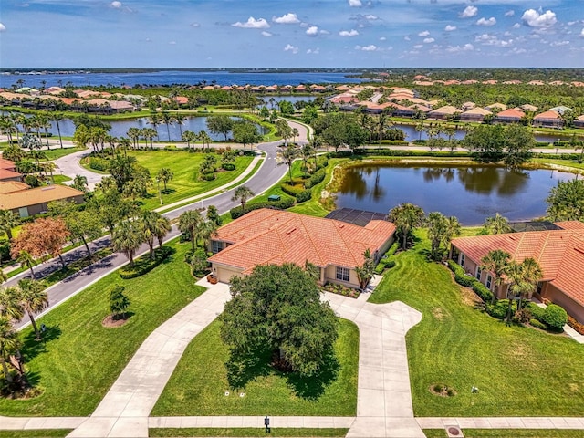 2692 Wax Myrtle Ct, Port Charlotte, FL 33953 - aerial perspective of suburban area featuring a large body of water