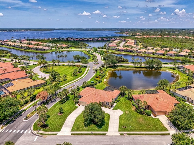 2692 Wax Myrtle Ct, Port Charlotte, FL 33953 - aerial perspective of suburban area featuring a large body of water
