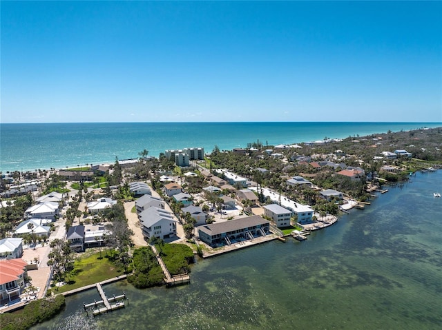 5041 N Beach Road 2A And 2B, Englewood, FL 34223 - aerial perspective of suburban area with a large body of water