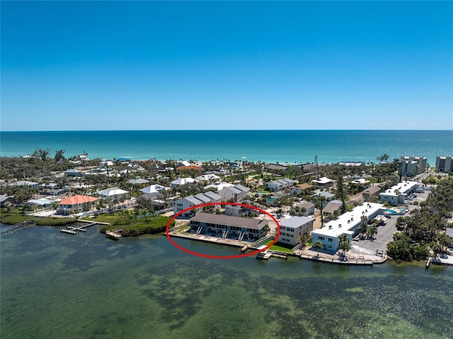 5041 N Beach Road 2A And 2B, Englewood, FL 34223 - bird's eye view of a large body of water