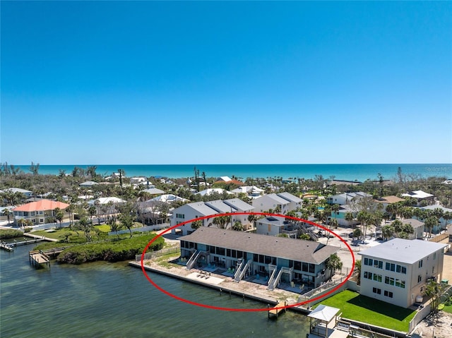 5041 N Beach Road 2A And 2B, Englewood, FL 34223 - aerial view of a nearby body of water